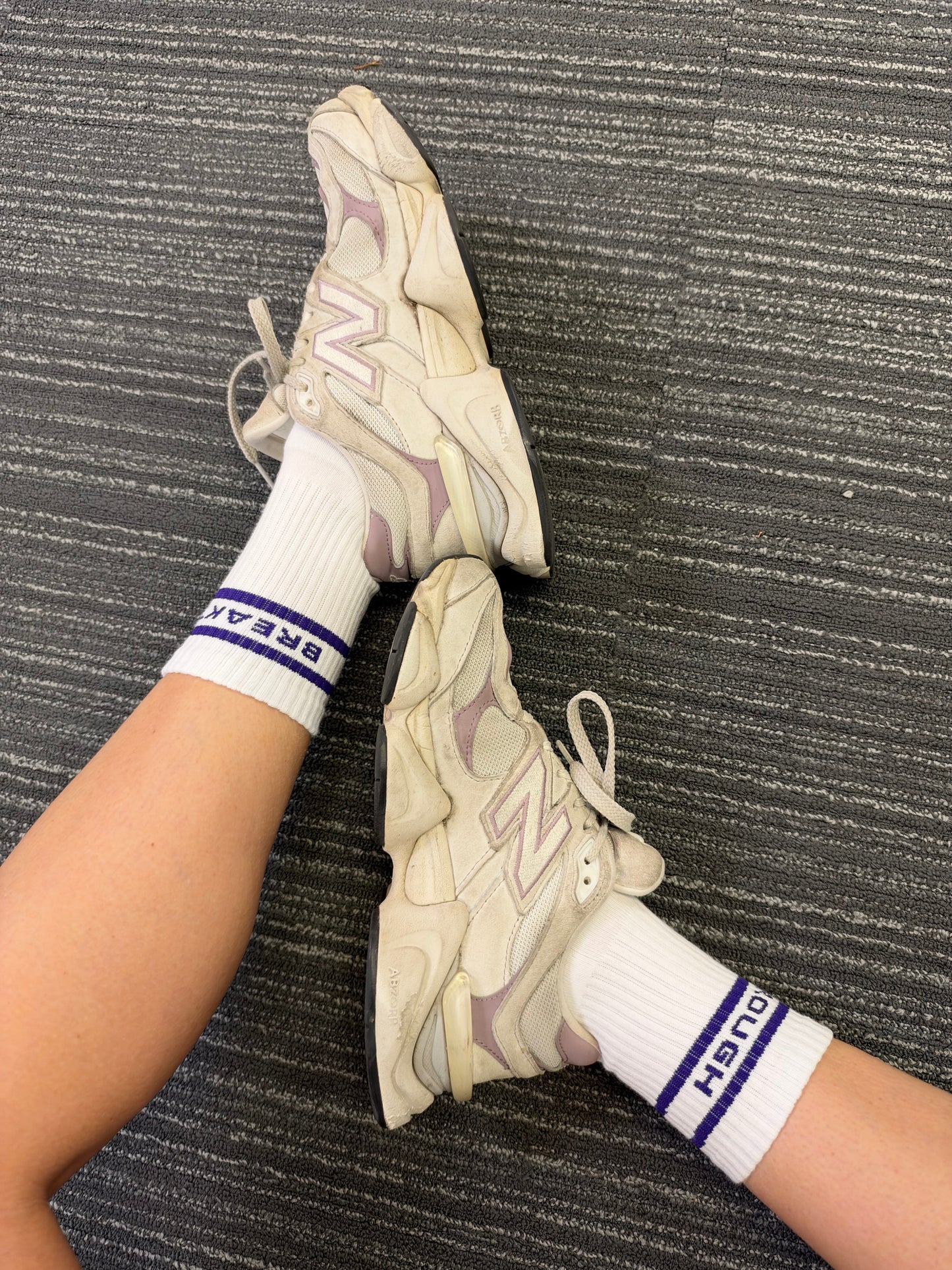 White Crew Sock